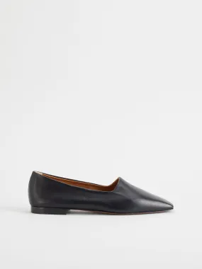 Andrano Black Nappa Loafers