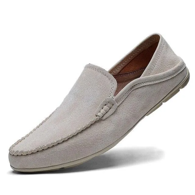 Angelo Ricci™ Casual Summer Suede Leather Loafers