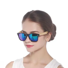 Bamboo Frame Sport Sunglasses