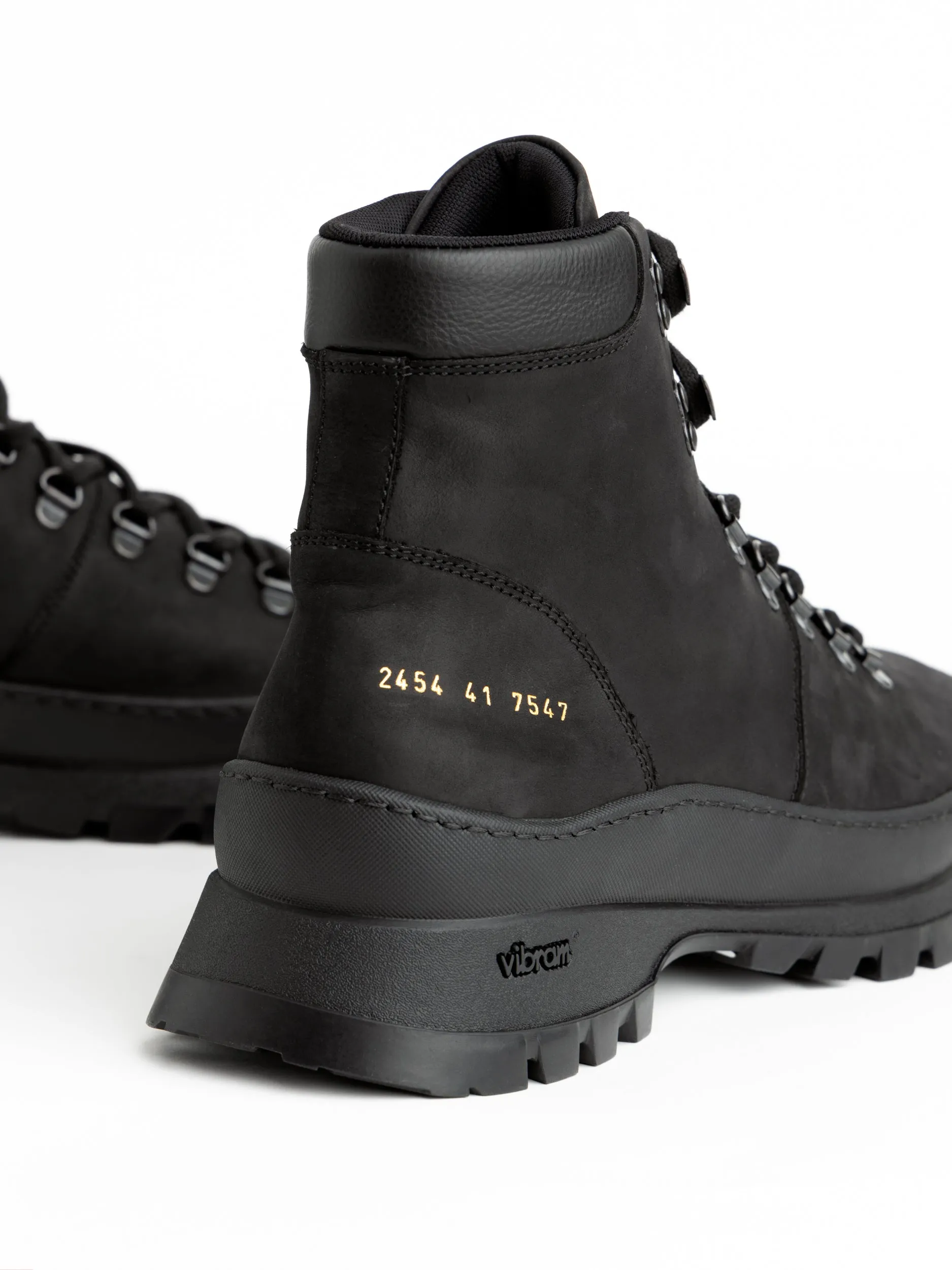 Black Suede Hiking Boots