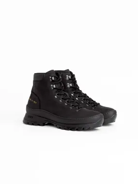 Black Suede Hiking Boots