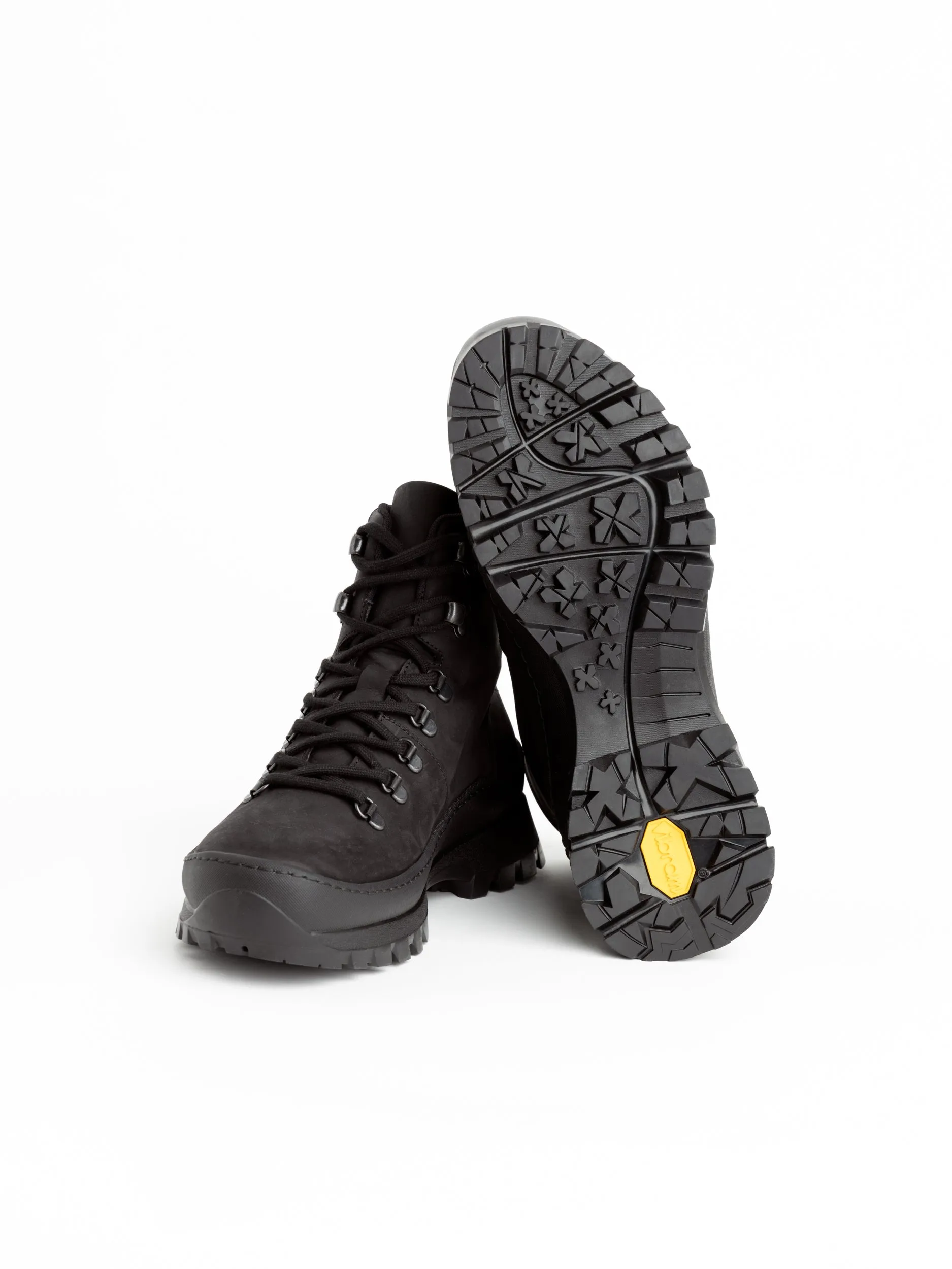 Black Suede Hiking Boots