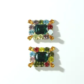 Colorful glass buttons