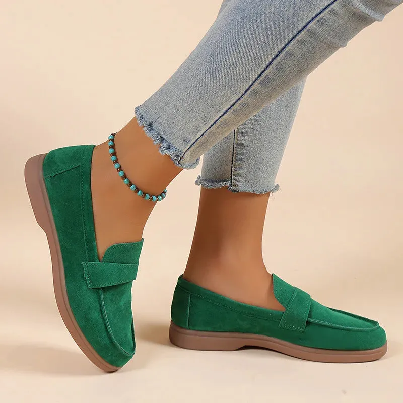 Comfortable orthopaedic slip-on loafers