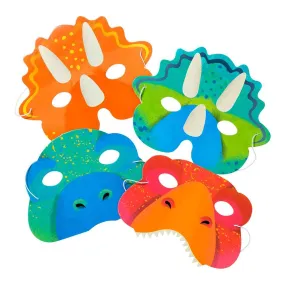 Dino Birthday Party Masks