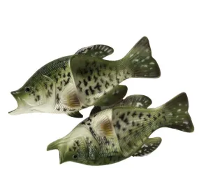 Fish Sandal Adult Large-Crappie