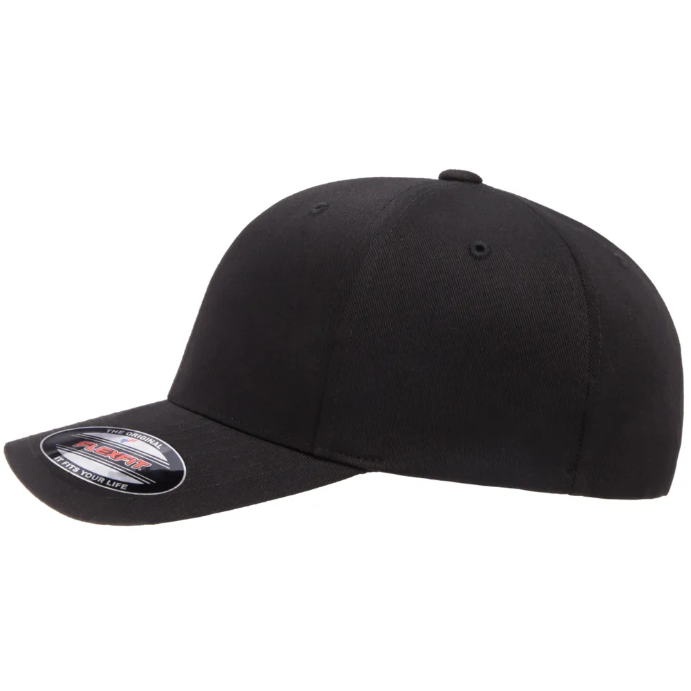 Flexfit Wooly Combed Twill Fitted Cap 6277 (Full Case/As low as $7.04 ea.)