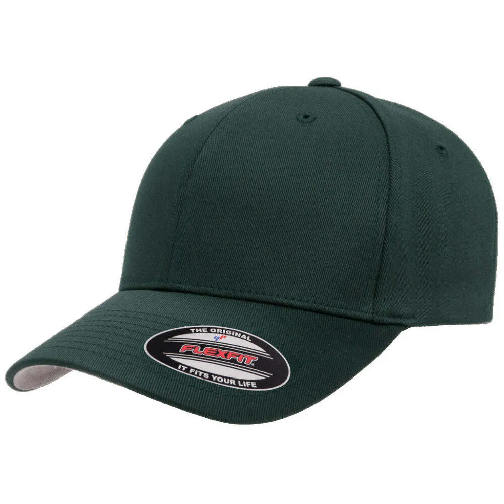Flexfit Wooly Combed Twill Fitted Cap 6277 (Full Case/As low as $7.04 ea.)