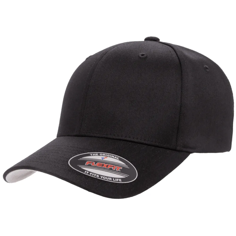 Flexfit Wooly Combed Twill Fitted Cap 6277 (Full Case/As low as $7.04 ea.)