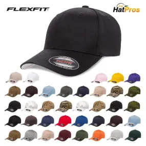 Flexfit Wooly Combed Twill Fitted Cap 6277 (Full Case/As low as $7.04 ea.)
