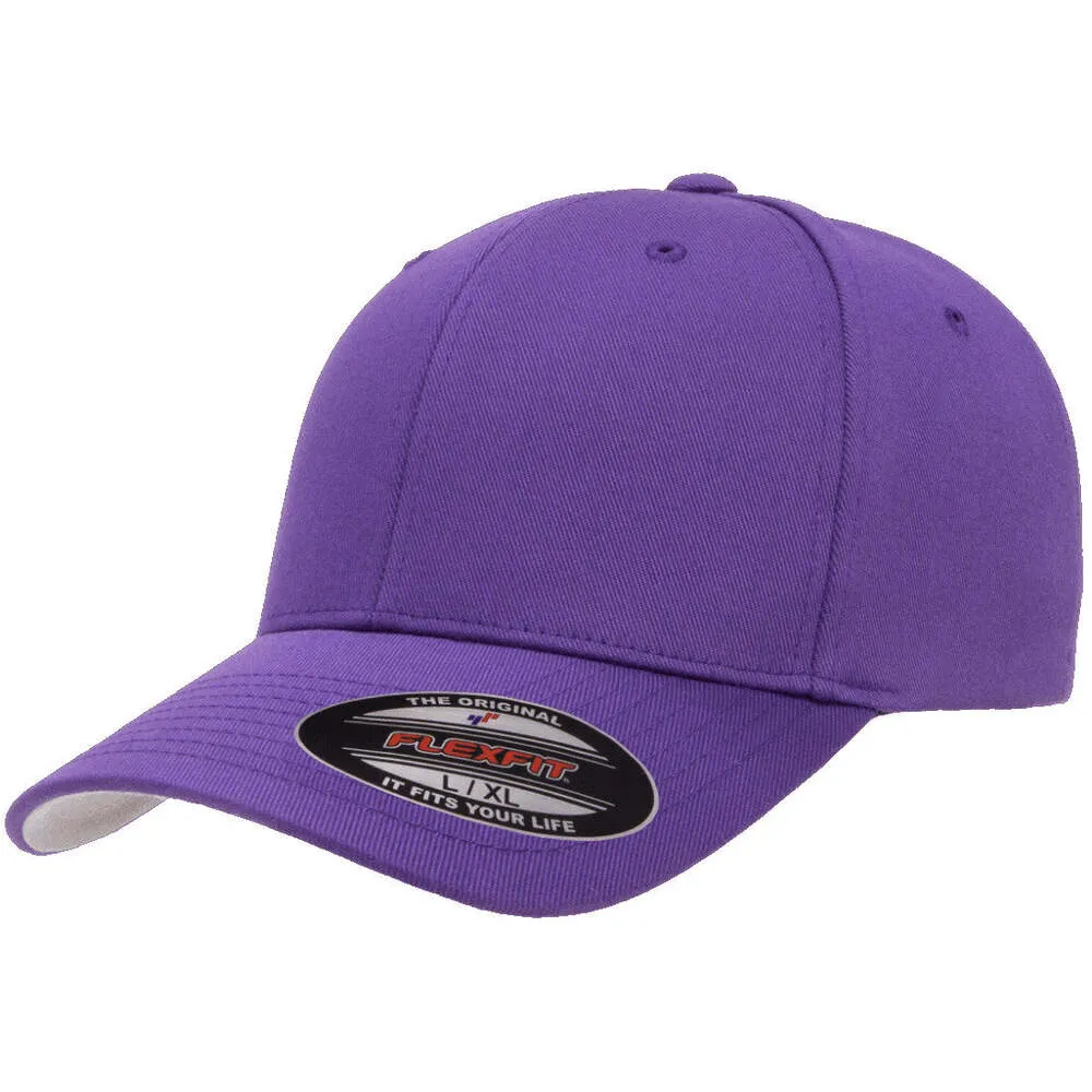 Flexfit Wooly Combed Twill Fitted Cap 6277 (Full Case/As low as $7.04 ea.)