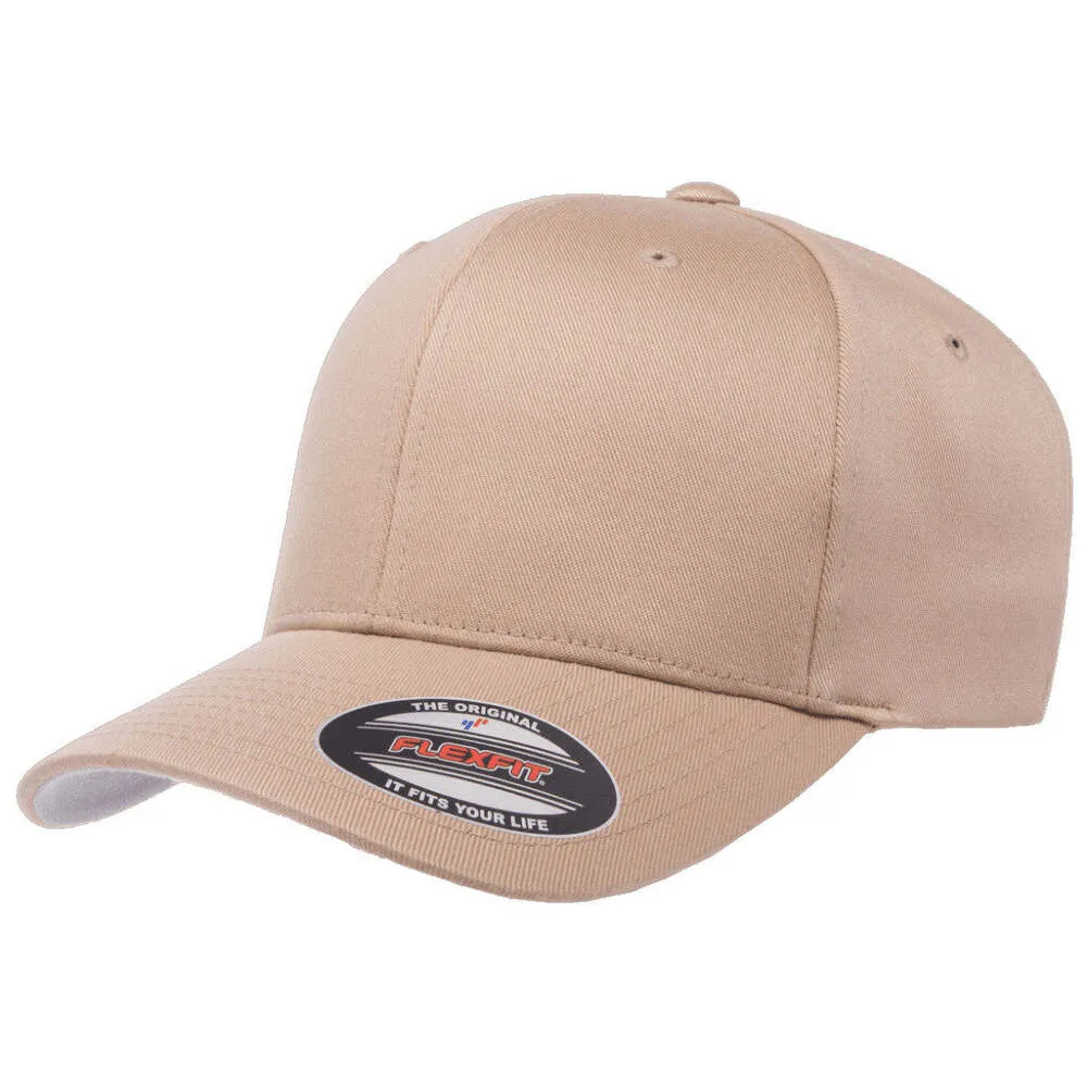 Flexfit Wooly Combed Twill Fitted Cap 6277 (Full Case/As low as $7.04 ea.)