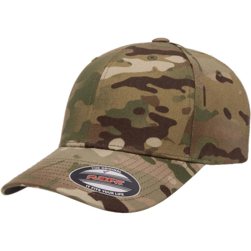 Flexfit Wooly Combed Twill Fitted Cap 6277 (Full Case/As low as $7.04 ea.)