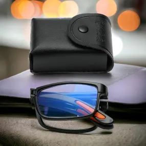 Folding Anti-blue Light Reading Glasses With Case