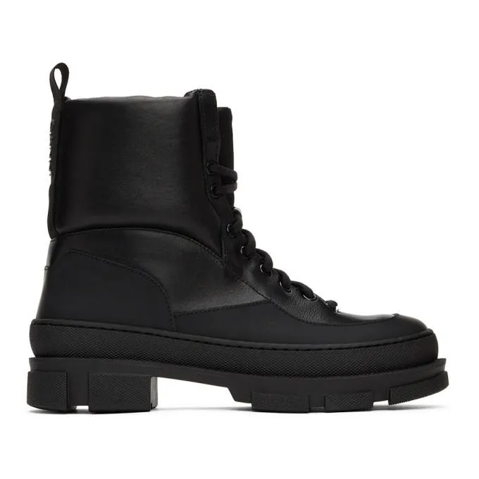 GANNI Black Hiking Boots