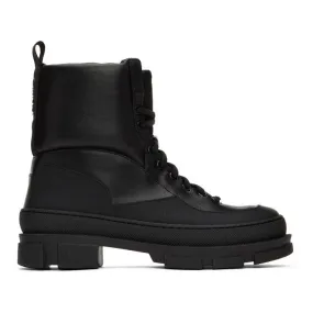 GANNI Black Hiking Boots