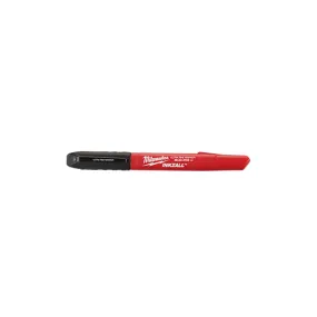 Inkzall Ultra Fine Point Jobsite Markers - Black 4 Pack