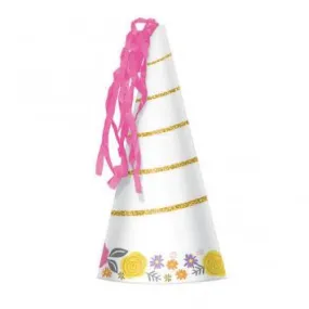 Magical Unicorn Horn Party Hats (8 in a package)