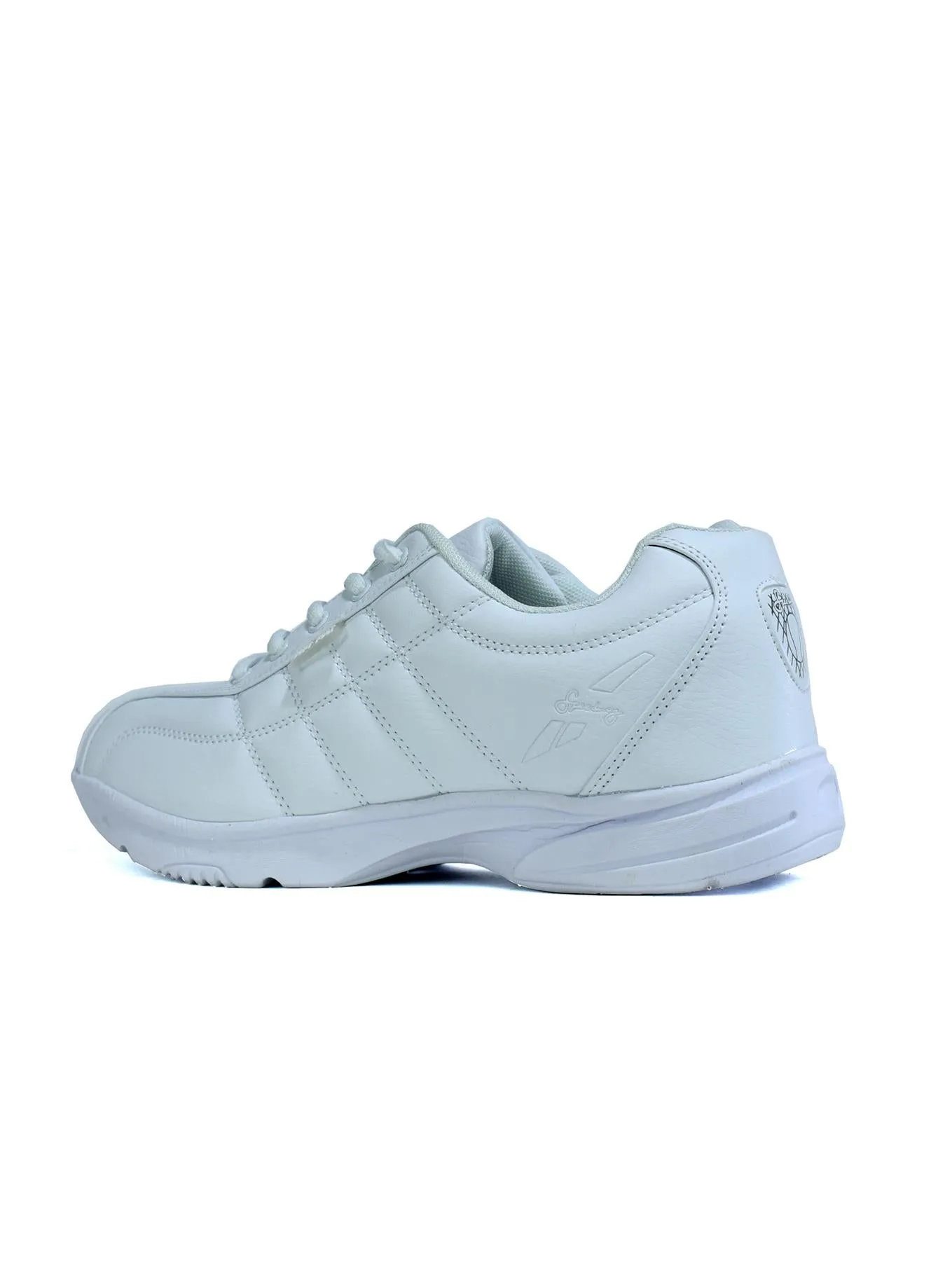 Men's Lace Up Comfortable Running Trainers White