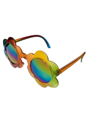 Multi-Coloured Flower Glasses
