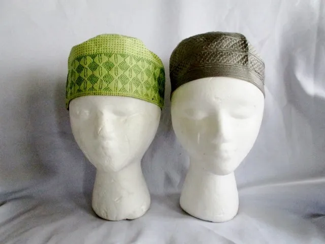 NEW Set Lot SKULLCAP TAQIYAH PRAYER HAT Cap Beanie Ethnic Embroidered