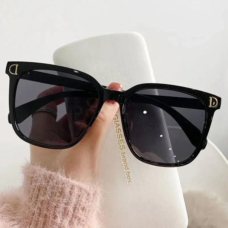 Oculos Oversized Sunglasses