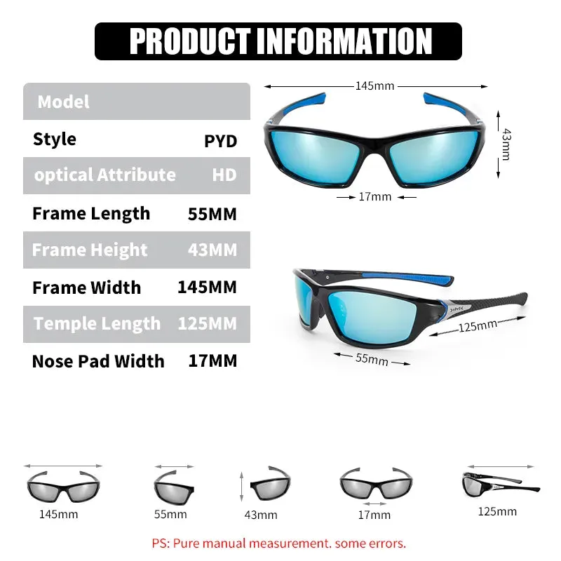 Polarized Cycling Glasses MTB Mountain road Sunglasses New Outdoor Sports Eyewear Men Women Fishing Driving sunbathing Goggles