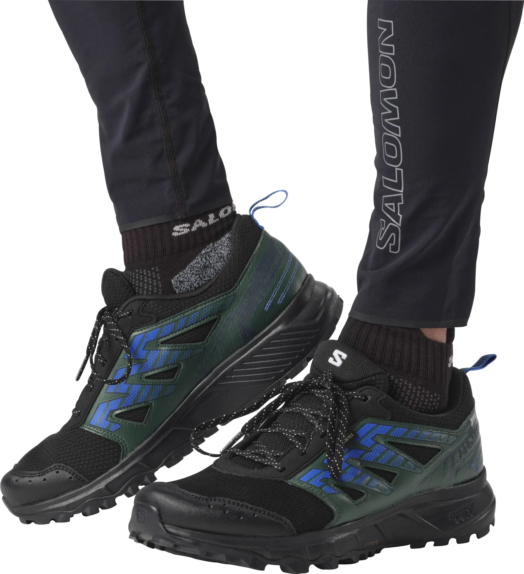 Salomon Wander GORE-TEX Mens Trail Running Shoes - Black