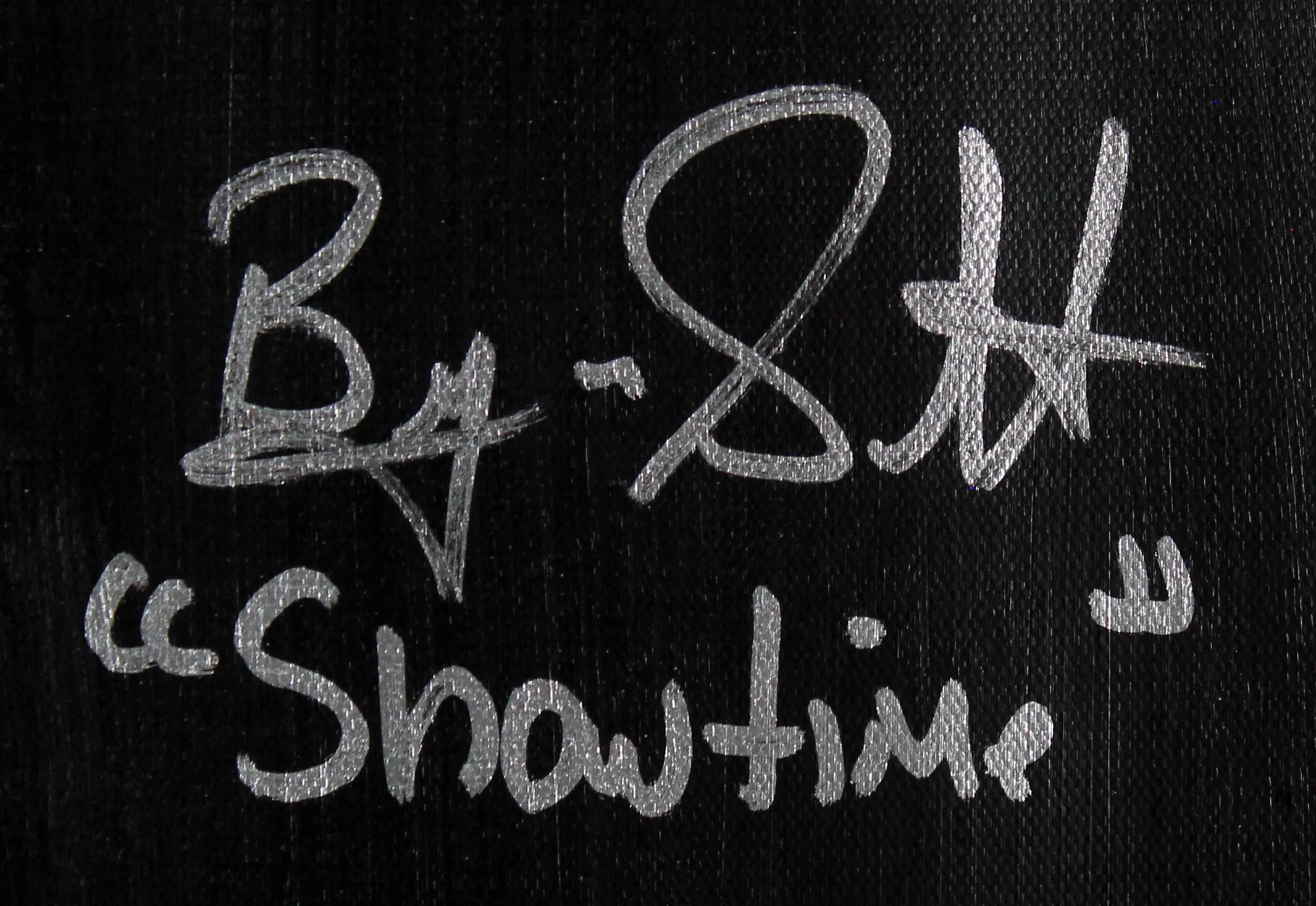 Showtime Lakers (5) Signed 20x24 Canvas W/ Hand Drawn 'Sideline Play' PSA ITP