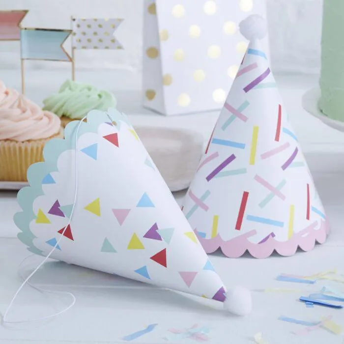 Sprinkles Party Hats - 6 Pack S9160
