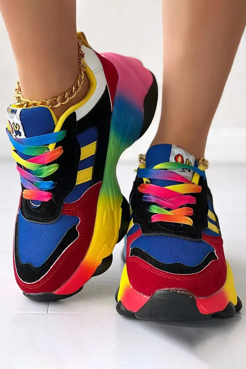 Women’s Sneakers Shoes LGBT Rainbow Gay Pride Running Shoes