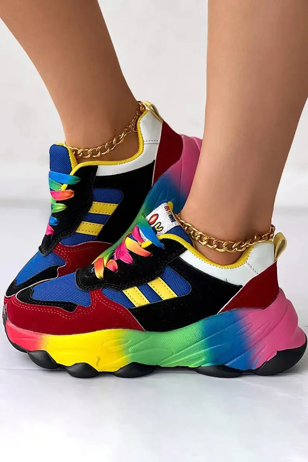 Women’s Sneakers Shoes LGBT Rainbow Gay Pride Running Shoes
