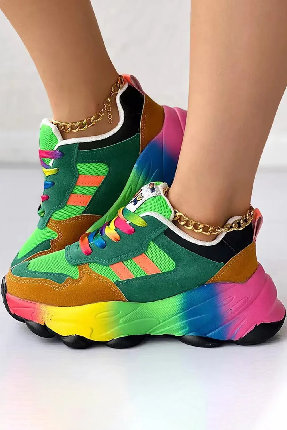 Women’s Sneakers Shoes LGBT Rainbow Gay Pride Running Shoes